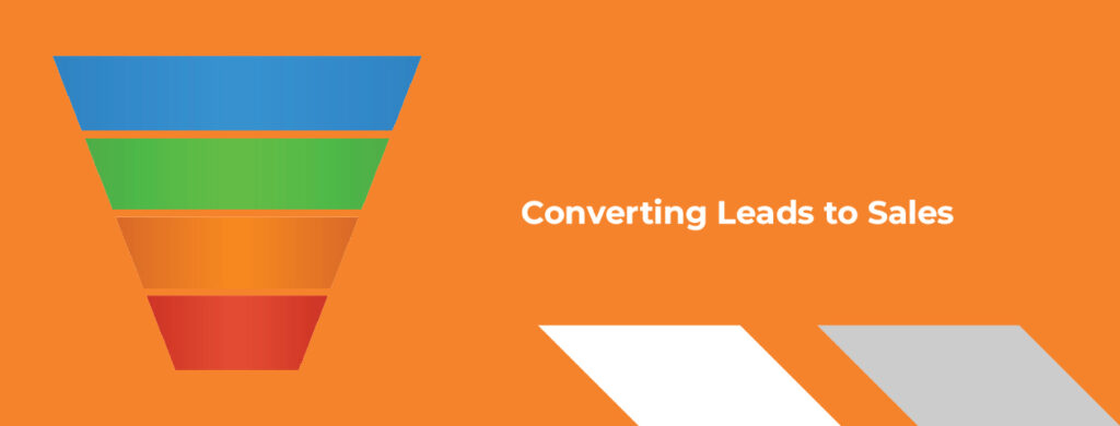 Converting leads into sales